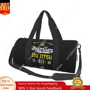 brazilian jiu jitsu sharks gym bag martial arts travel sports bags couple gym accessories colorful fitness bag weekend handbags